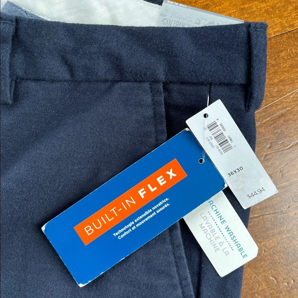 Old Navy Signature Slim Navy Pants Men 36x30 Trousers Work